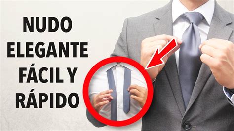 Cómo hacer el NUDO de corbata elegante FÁCIL Y RÁPIDO